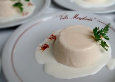 Bavarese al salmone - ristorante albergo Villa Margherita