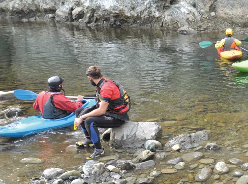 Kayak e river walking sul Torrente Orba